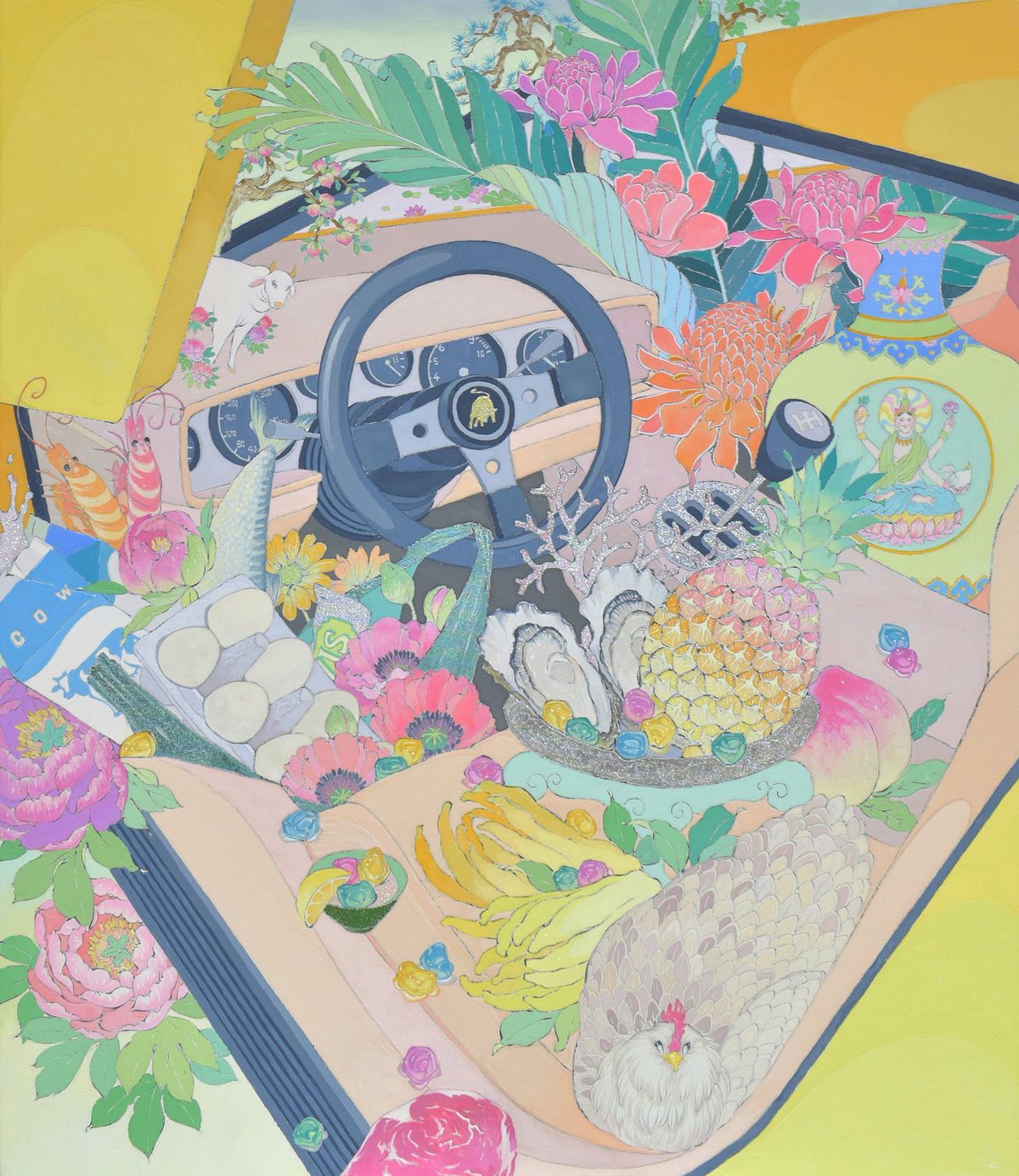 奥村彰一個展「Tropical Escape」 2024.6.7ー7.6
