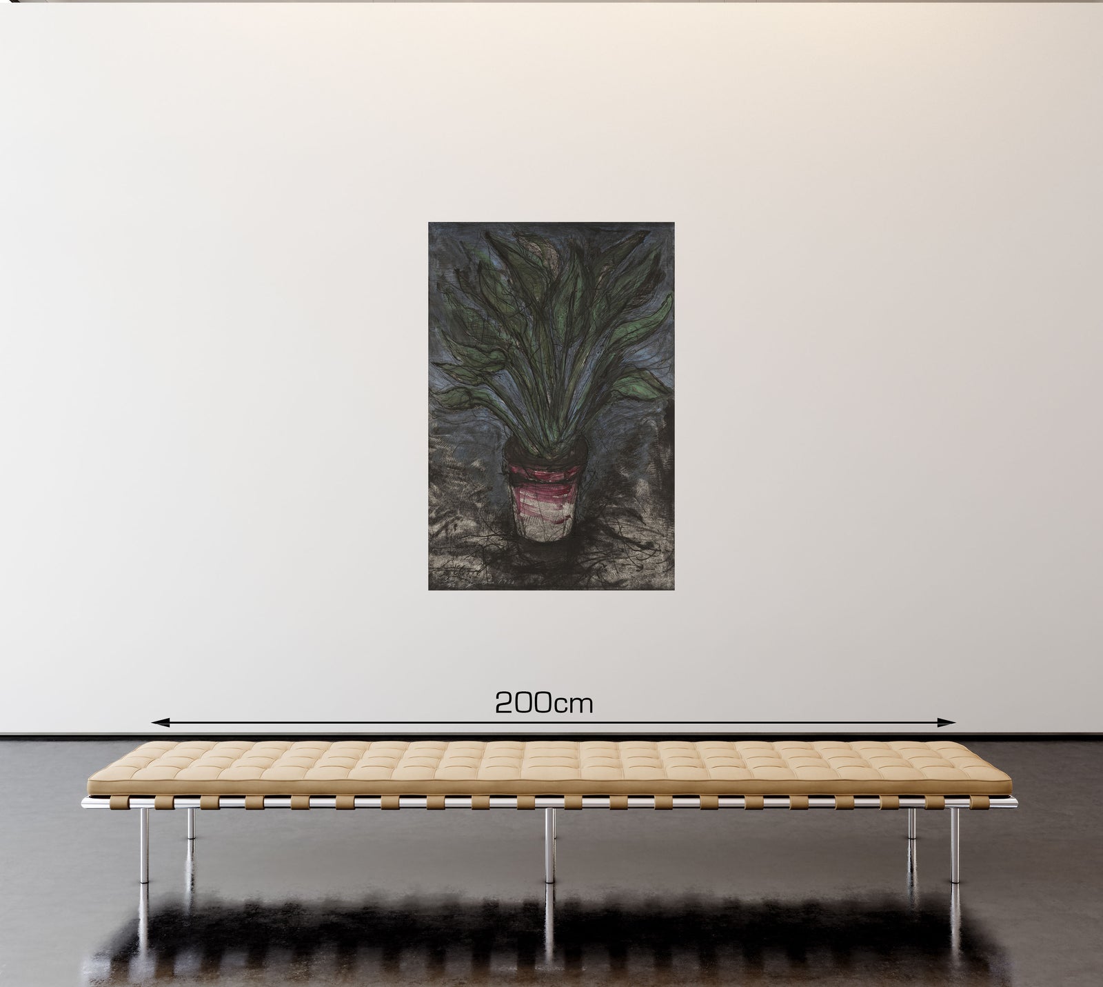 A Well Painted Strelitzia