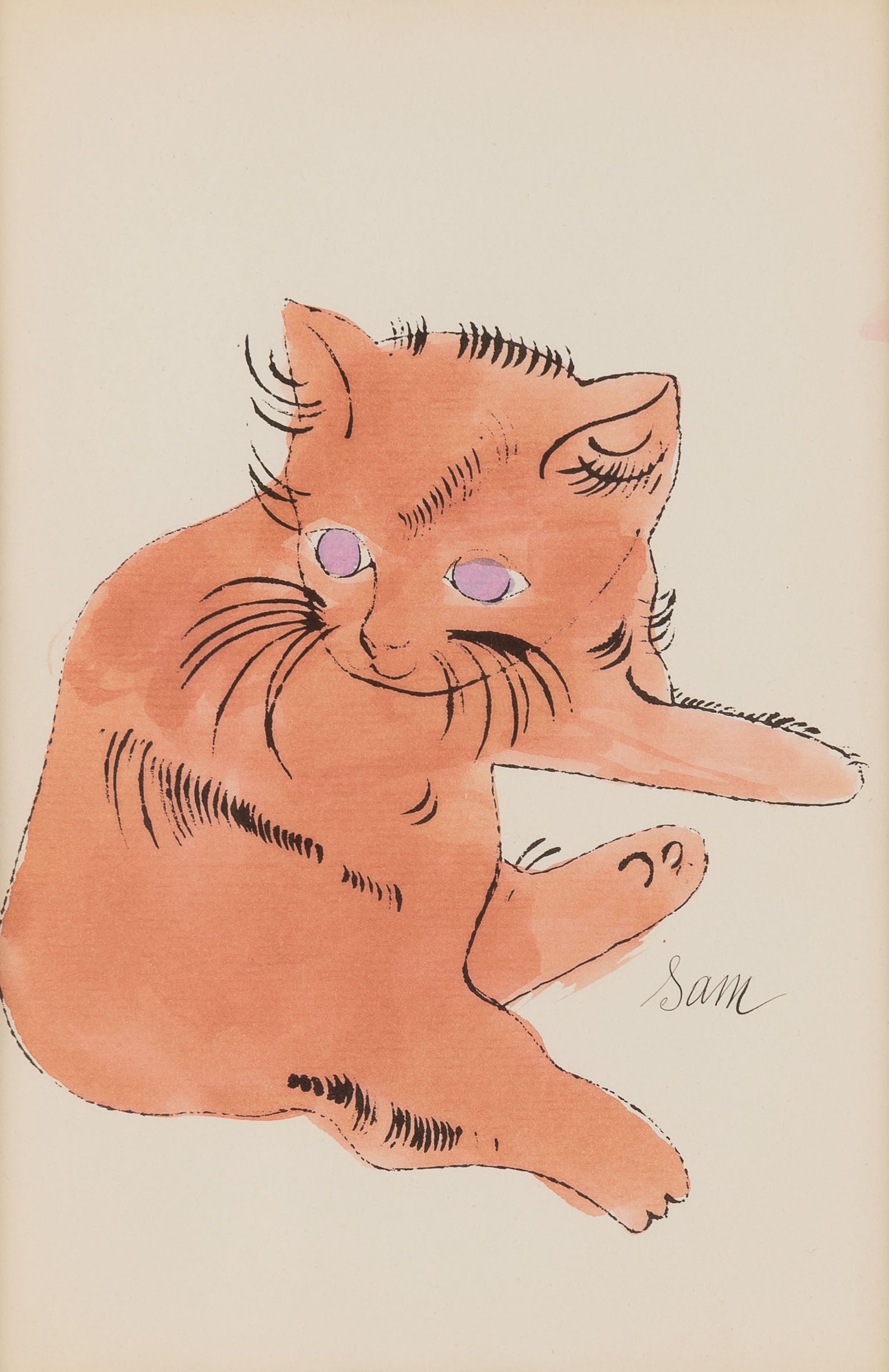 サムという名の猫と一匹の青い猫