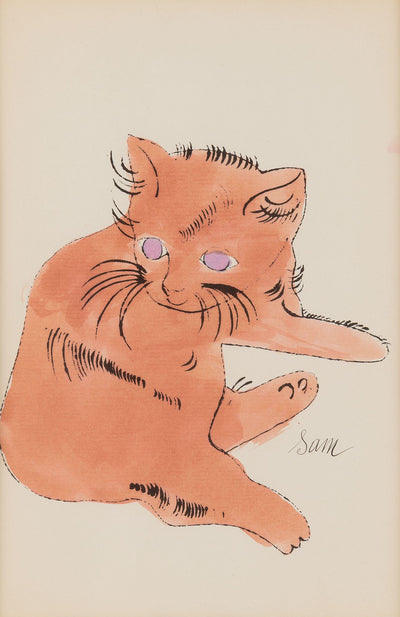 サムという名の猫と一匹の青い猫